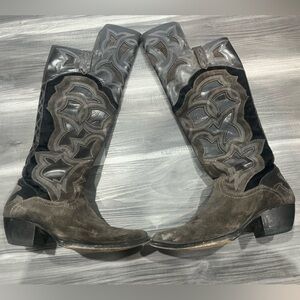 Frye Black and Brown Women's Shoes